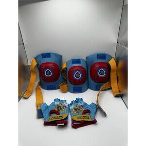 PAW Patrol Kids Elbow Knee Pads & Gloves Set Roll with the Patrol Bike Safety